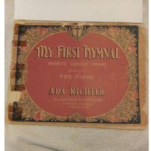 Extremely Rare, Antique Vintage 1927 Ada Richter Piano Sheet Music w/ Music